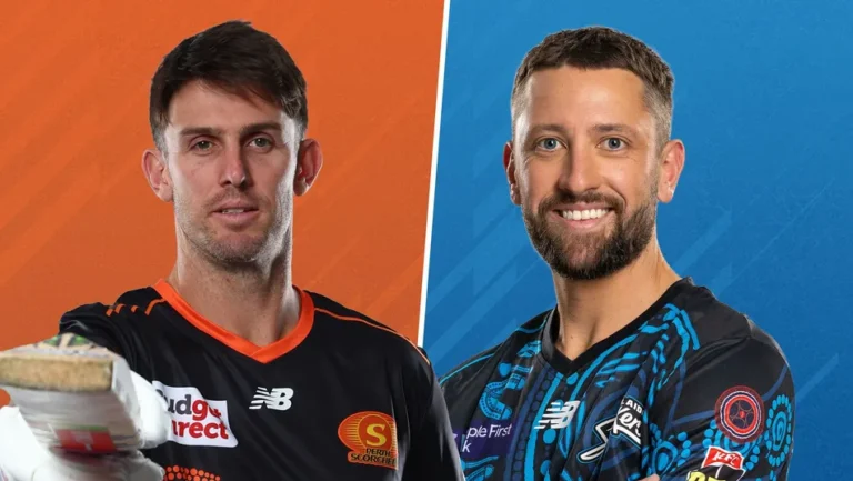 adelaide strikers vs perth scorchers timeline