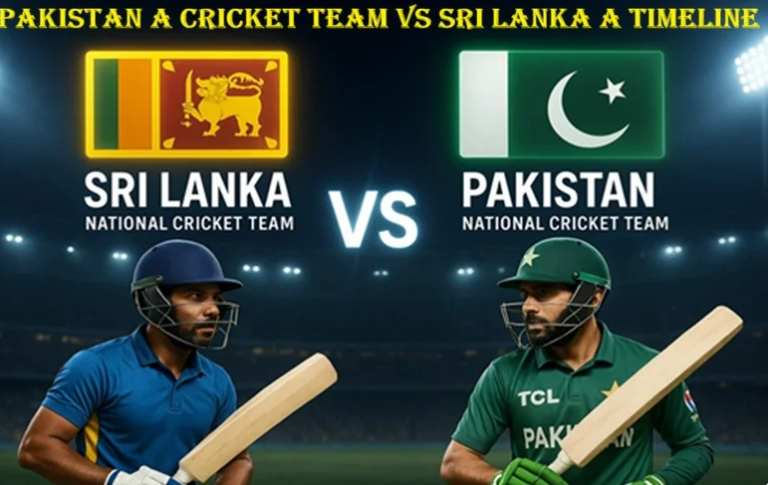 Sri Lanka National Cricket Team Vs Pakistan National Cricket Team Timeline