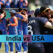 india national cricket team vs united states national cricket team timeline