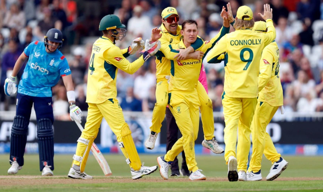 australian men’s cricket team vs england cricket team timeline