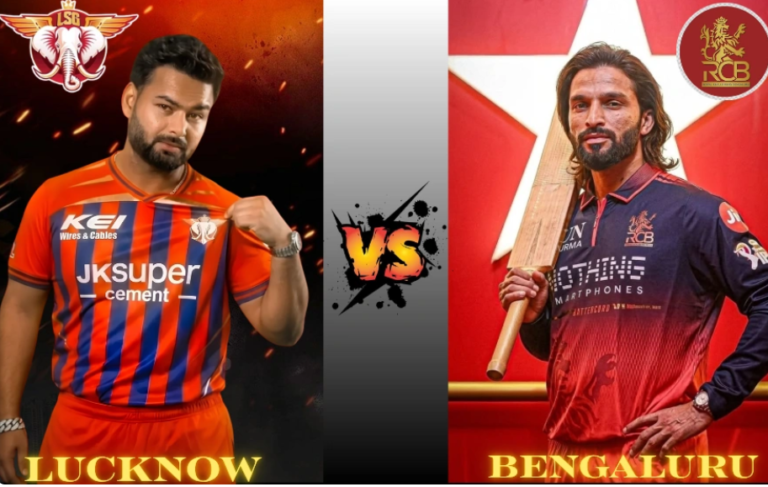 Royal Challengers Bengaluru Vs Lucknow Super Giants Timeline