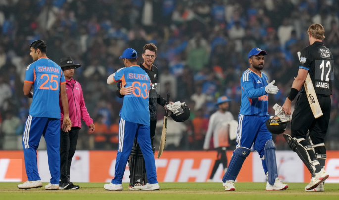 India National Cricket Team Vs New Zealand National Cricket Team Standings