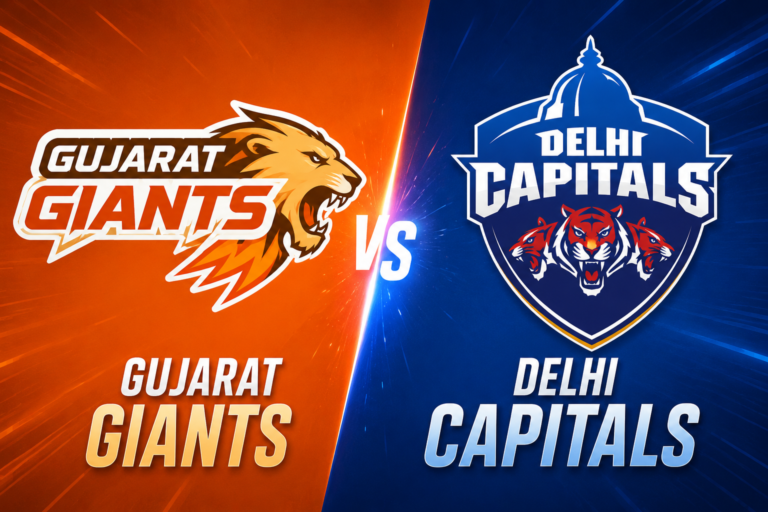 gujarat giants (wpl) vs delhi capitals cricket match scorecard