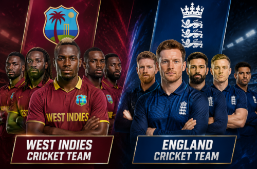 West Indies Cricket Team vs England Cricket Team Standings
