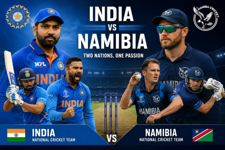 India National Cricket Team Vs Namibia National Cricket Team Timeline