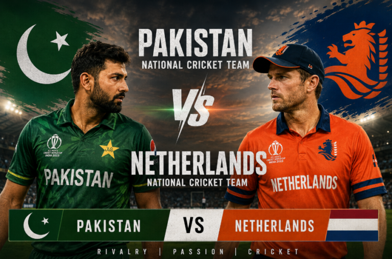Pakistan National Cricket Team Vs Netherlands National Cricket Team Timeline