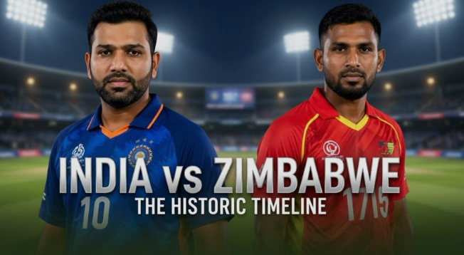 Zimbabwe National Cricket Team Vs India National Cricket Team Timeline