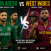 Bangladesh National Cricket Team Vs West Indies Cricket Team Timeline