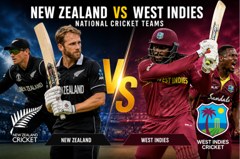 New Zealand National Cricket Team Vs West Indies Cricket Team Timeline
