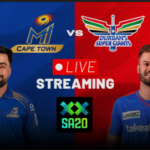Durban’s Super Giants Vs Mi Cape Town Timeline