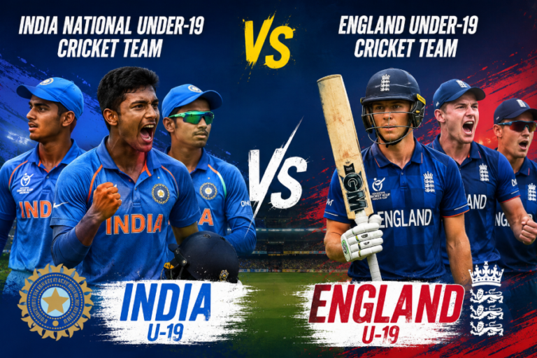 India National Under-19 Cricket Team Vs England Under-19 Cricket Team Timeline