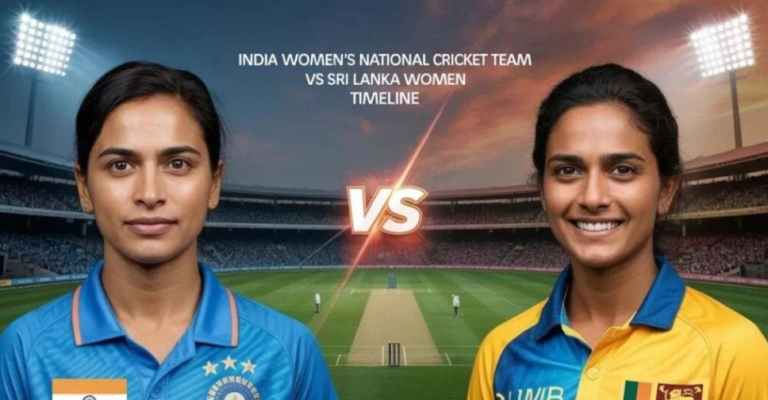 Sri Lanka Women Vs India Women's National Cricket Team Timeline