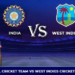 India National Cricket Team Vs West Indies Cricket Team Timeline