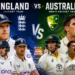 england cricket team vs australian men’s cricket team match scorecard