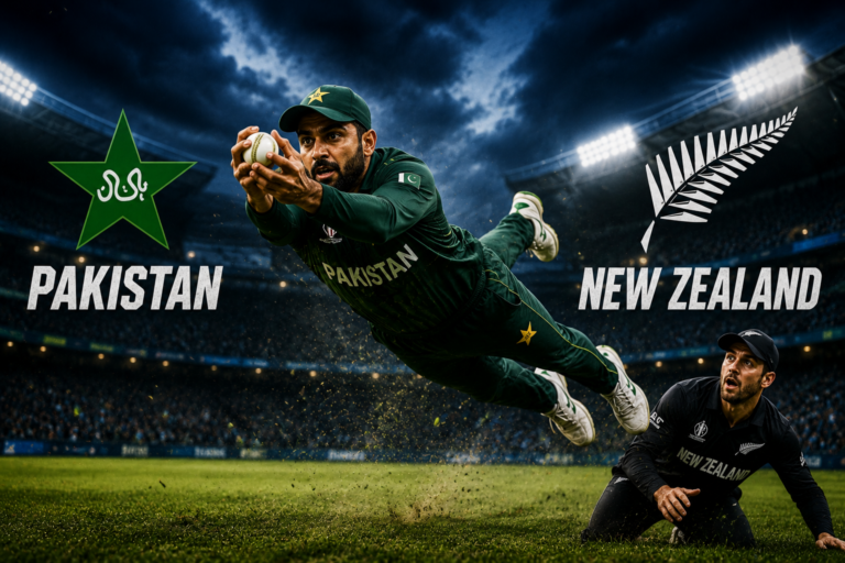 Pakistan National Cricket Team vs New Zealand National Cricket Team Match Scorecard