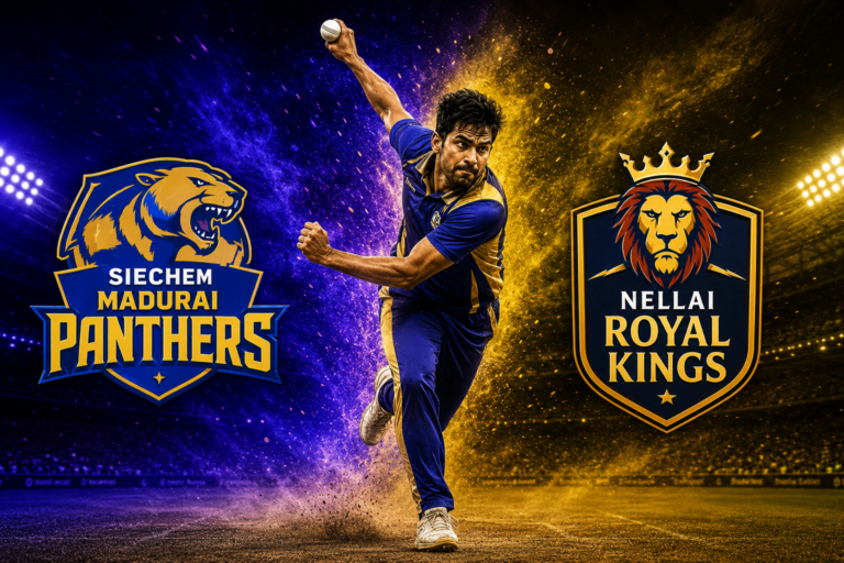 Siechem Madurai Panthers vs Nellai Royal Kings Timeline