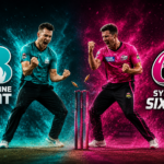 Brisbane Heat vs Sydney Sixers Timeline
