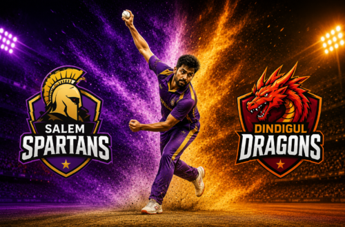 Salem Spartans vs Dindigul Dragons Timeline