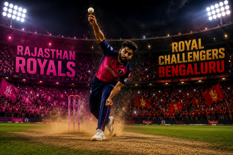 Rajasthan Royals Vs Royal Challengers Bengaluru Timeline