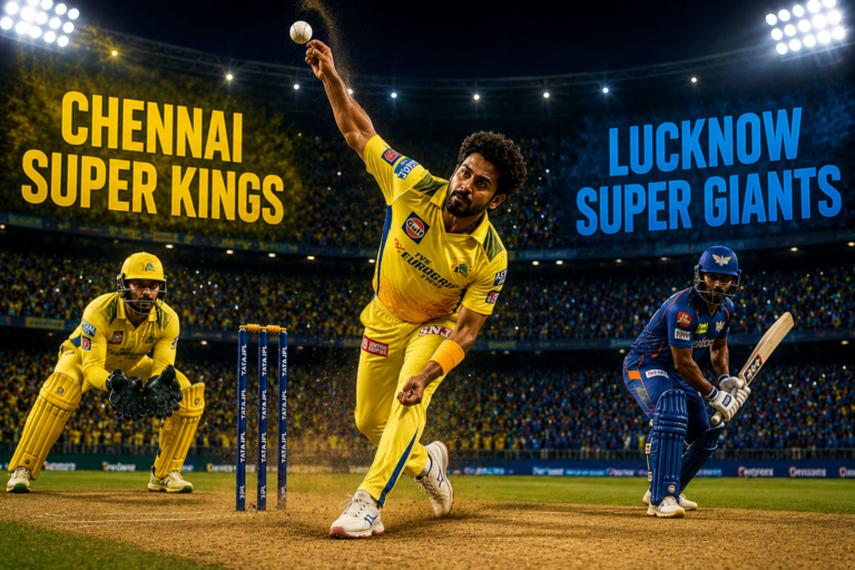 Chennai Super Kings Vs Lucknow Super Giants Timeline