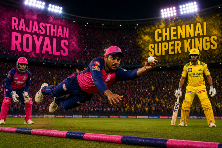 Rajasthan Royals Vs Chennai Super Kings Timeline