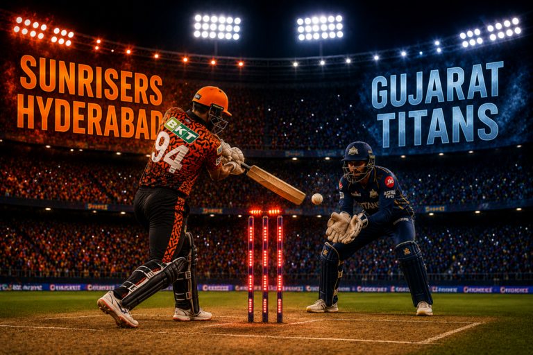 Sunrisers Hyderabad Vs Gujarat Titans Timeline