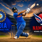 India National Cricket Team Vs Namibia National Cricket Team Timeline