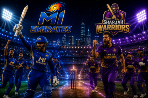 Mi Emirates Vs Sharjah Warriors Match Scorecard