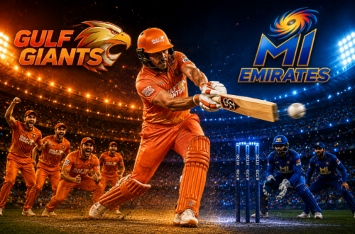 Gulf Giants Vs Mi Emirates Match Scorecard