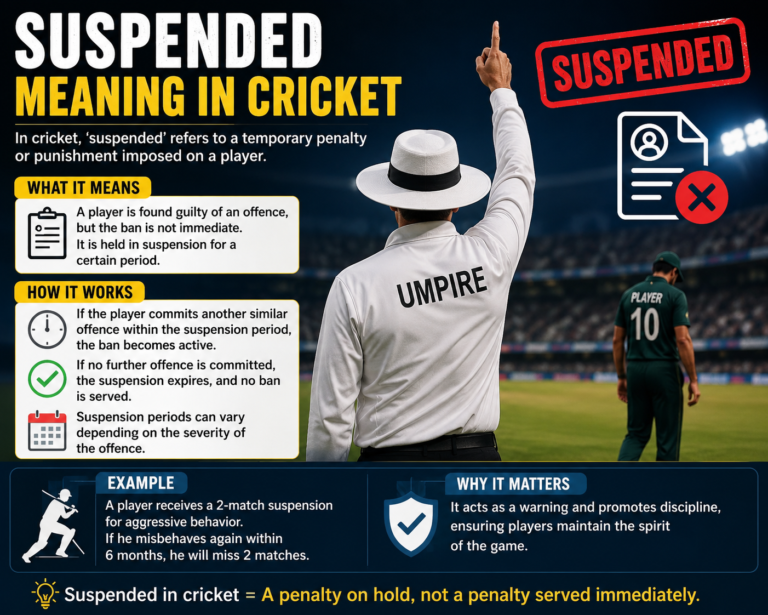 Suspended Meaning in Cricket