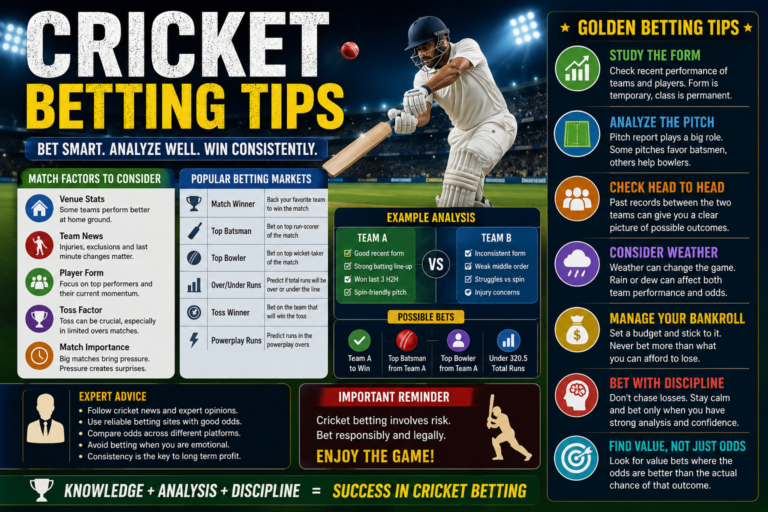 Cricket Betting Tips
