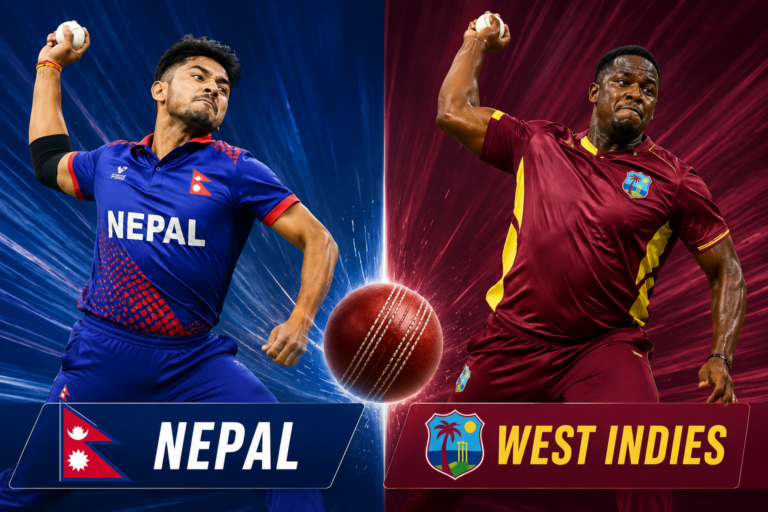 Nepal National Cricket Team Vs West Indies Cricket Team Match Scorecard