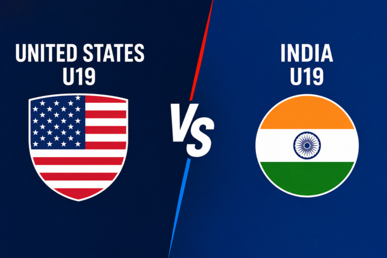 United States National Under-19 Cricket Team Vs India National Under-19 Cricket Team Match Scorecard