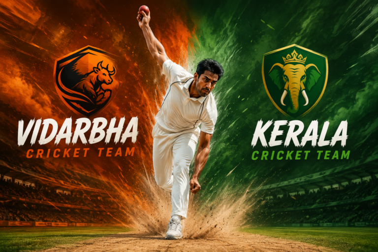 Vidarbha Cricket Team Vs Kerala Cricket Team Timeline