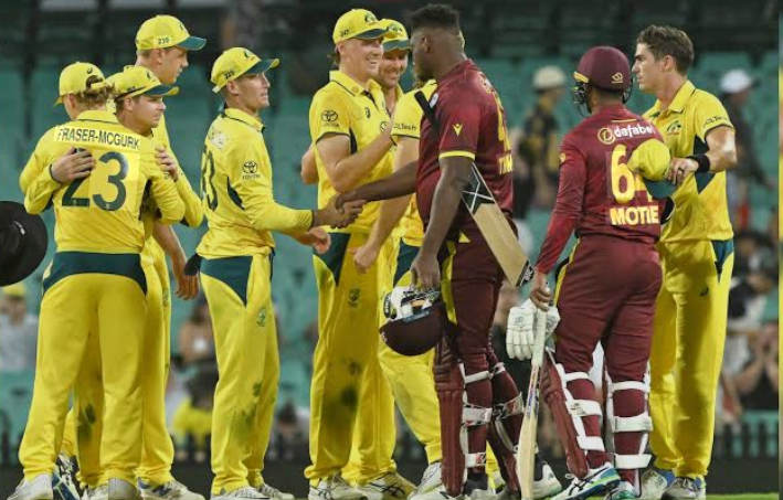 Australian Men’s Cricket Team vs West Indies Cricket Team Timeline
