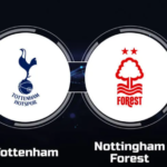 Tottenham vs Nottingham Forest Timeline