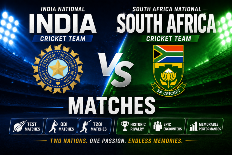 India National Cricket Team Vs South Africa National Cricket Team Matches