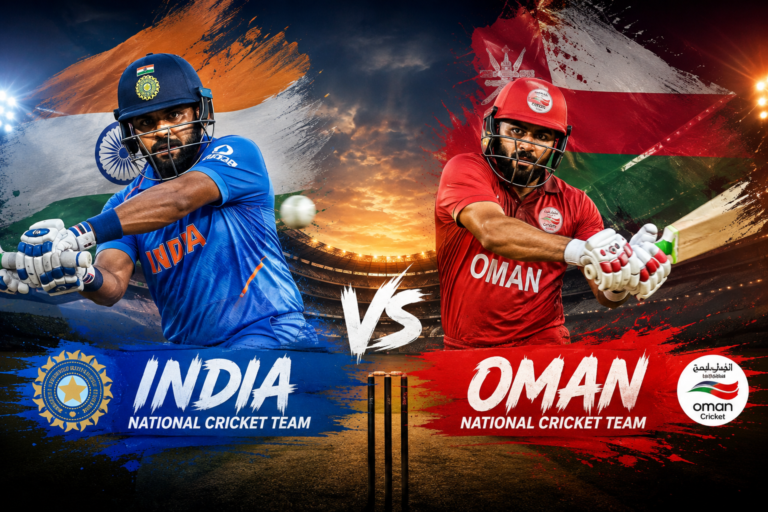 India National Cricket Team Vs Oman National Cricket Team Match
